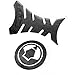 Anzio Carbon Fiber Pattern Tank vs Gas Cap Decoration Sticker Decal Pad Set for Kawasaki Ninja 300 EX250R Z750 ZX6R Z1000