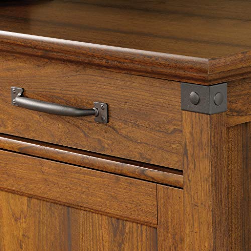 Sauder Carson Credenza, For TVs up to 70", Washington Cherry