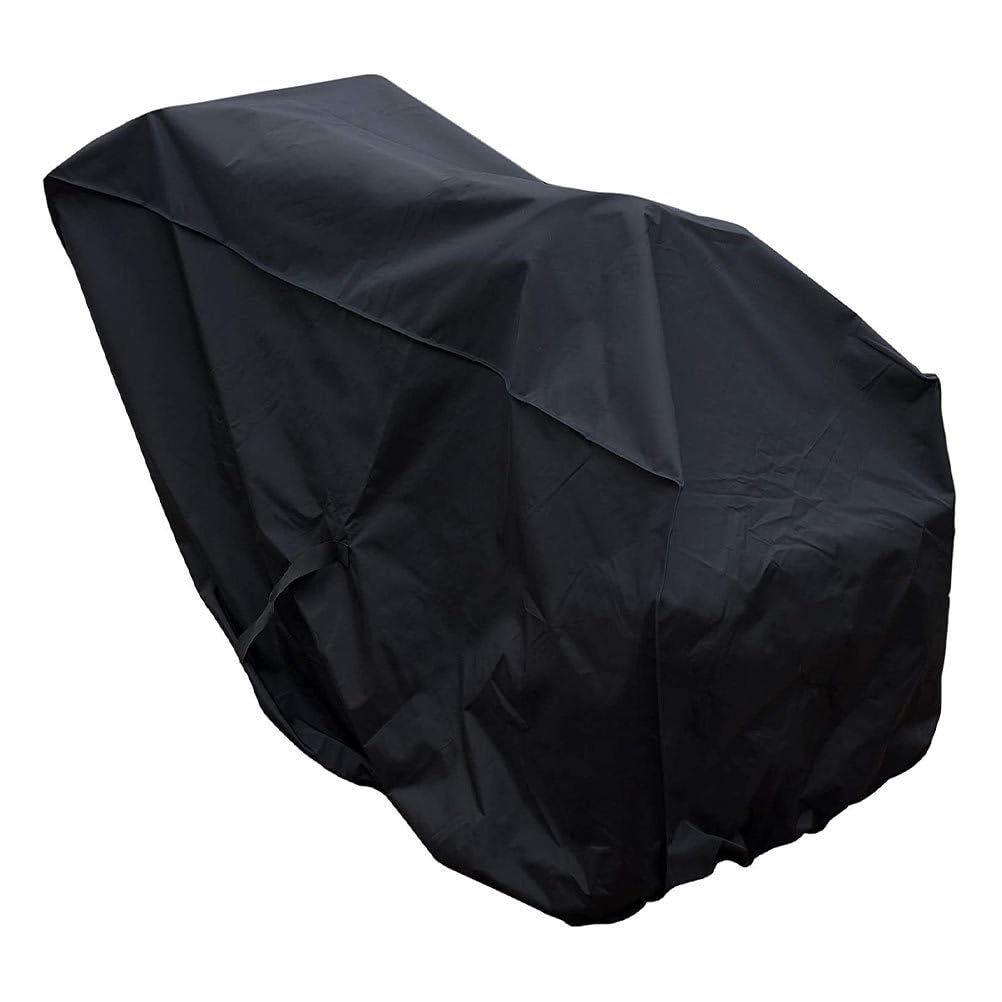 Yardwe Snow Blower Cover, Black, Manual, 119.4 x 81.3 x 102 cm, Wind & Rain Protection, UV Resistant