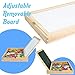 Fajiabao Wooden Drawing Board Double Side Magnetic Jigsaw Puzzles Dry Erase Gift for Boys Girls Birthday Gift