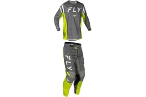 Fly Racing Kinetic Mesh Center Men's Moto Gear Set - Pant and Jersey Combo
