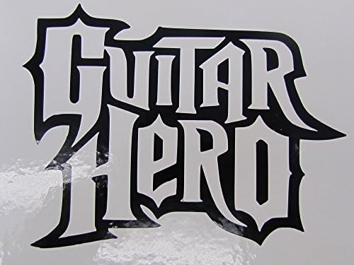 GUITAR HERO, BLACK, 4.5" X 5.5"