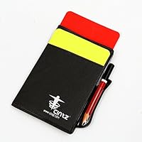 Cintz Referee Warning Cards and Wallet with Set of Printed Score Sheets