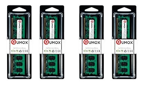 QUMOX 8GB(4X 2GB) DDR2 800MHz PC2-6400 PC2-6300 DDR2 800 8 GB (240 PIN) DIMM Desktop Memory
