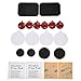 UltraSlim Accessories Pack for Magnetic Cell Phone Holder Includes 2 x Large Metal Plates 2 x Large Metal Discs 2 x Standard Metal Discs 6 x 3M Mount Adhesives 4 x Protective Film