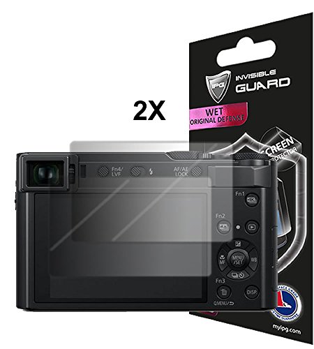 for PANASONIC LUMIX ZS200-4K Camera (Screen) with Lifetime Replacement Warranty Invisible Screen Guard - HD Quality/Self-Healing/Bubble -Free by IPG