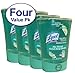 Lysol No-Touch Hand Soap Refill, Hydrating Cucumber & Watermelon, 8.5 Ounce (Pack of 4)
