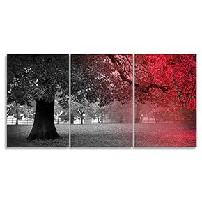 Wall26-3 Piece Canvas Wall Art-Giclee Painting Wall Bedroom Living House Decoration Home Art - 16"x24" x 3 Panels