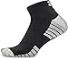 Under Armour Adult Heatgear Tech Low Cut Socks, 3-Pairs, Black, Large