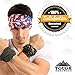 12-in-1 Headband [Prints] - Versatile Lightweight Sports & Casual Headwear - Bandana, Neck Gaiter, Balaclava, Helmet Liner, Mask & More. Constructed with High Performance Moisture Wicking Microfiber Dia de los Muertos One Size