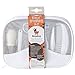 Baby Grooming kit – Best For Newborn, Toddler, Infant - Great Baby Shower Gift - Complete 8 pcs Nursery Set incl Nail Clippers, Nasal Aspirator, Hairbrush, Soft Bristle Hair & Toothbrush - Unisex
