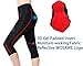 WOSAWE Women Cycling Shorts Bike 4D Gel Padded Workout Leggings, Size L