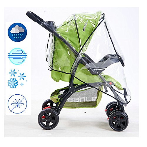 clear stroller cover