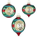 Raz Imports 2021 Country Kitchmas 3-inch Striped