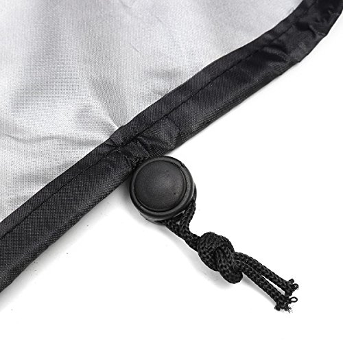 VVHOOY Waterproof Lawn Mower Cover,All Weather UV Protection Universal Fit for Toro, Craftsman, Honda, Husqvarna Push Lawnmower and More