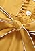 Anni Coco Women's 1950s Cap Sleeve Swing Vintage Party Dresses Yellow Small