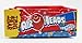 Airheads Candy 2-in-1 Big Bar, Blue Raspberry and Cherry Flavor, Non Melting, Pack of 24 Bars