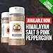Flavor God Himalayan Salt & Pink Peppercorn Finisher, Premium All Natural Spice Blend for Eggs, Pork, Beef, Vegetables, Dips, Dairy-Free, Vegan, Keto-Friendly, Great Flavor & Seasoning Gift, 7.5 oz