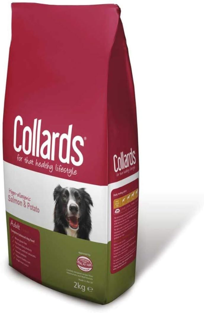 collards dog food salmon and potato