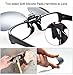 Duco Polarized Clip-on Sunglasses Flip-up Eyewear- Aviator Style Glasses - Polarized Lens for Men and Women 3603 (Mirror Lens)