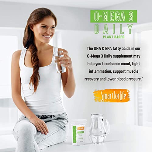 Smart for Life Algae Oil Vegan Omega 3 Supplement 180 Capsules