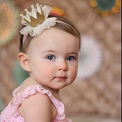 princess headband for baby