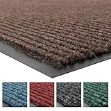 Notrax 109 Brush Step Entrance Mat, for Home or Office, 3' X 5' Brown
