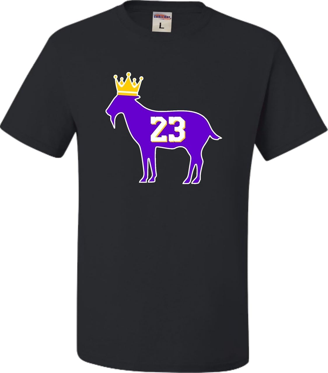 Adult Goat James G.O.A.T. King T-Shirt