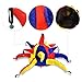Pinkablu Funny Clown Costume Hat - Court Jester Halloween and Fancy Dress Party Hat