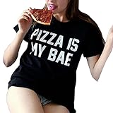 YITAN Womens Letter Printted Summer Short Sleeve Pullover Casual Graphic Tees Cute Funny T Shirts