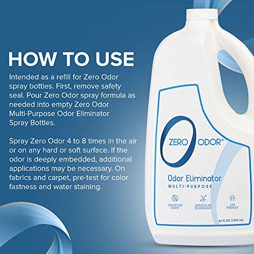 Zero Odor MultiPurpose Odor Eliminator Eliminate Air & Surface