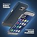 Encased Holster Case Compatible with Samsung Galaxy S7 SlimShield Series Case with Belt Clip Holster (Deep Blue)