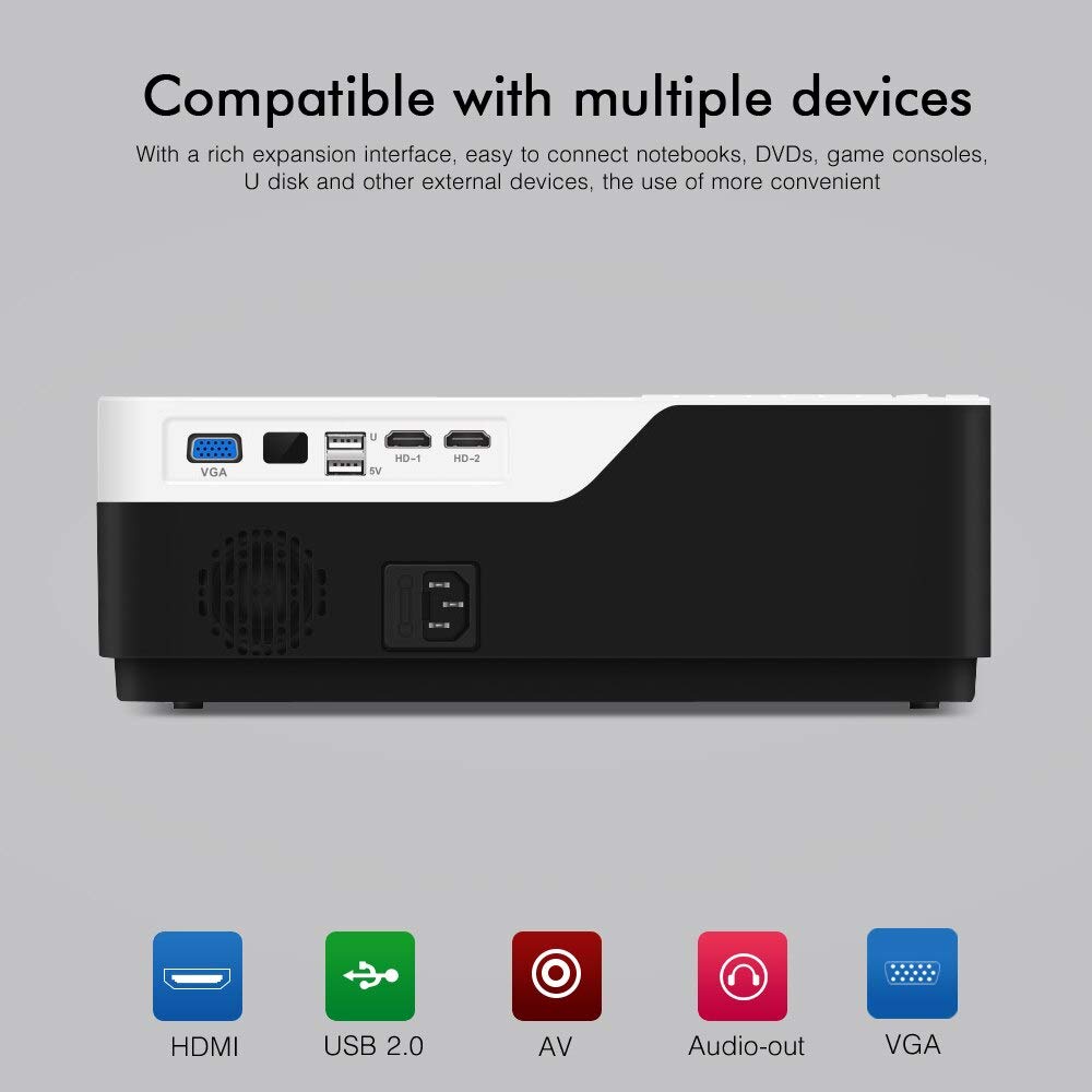 BYINTEK Moon K11 Smart Projector 1080P 