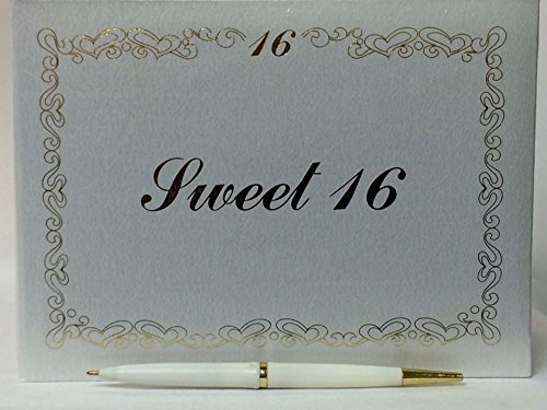 Sweet 16 Signature Guest Book Reception Party Keepsake Gift Party Supplies