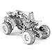 Metal Earth 3D Metal Model Kits - HALO - UNSC Mantis, Pelican, Warthog - Master Chief Helmet - Assault Rifle - Forerunner Phaeton - UNSC Gungoose - UNSC Scorpion - 8 Piece Bundle