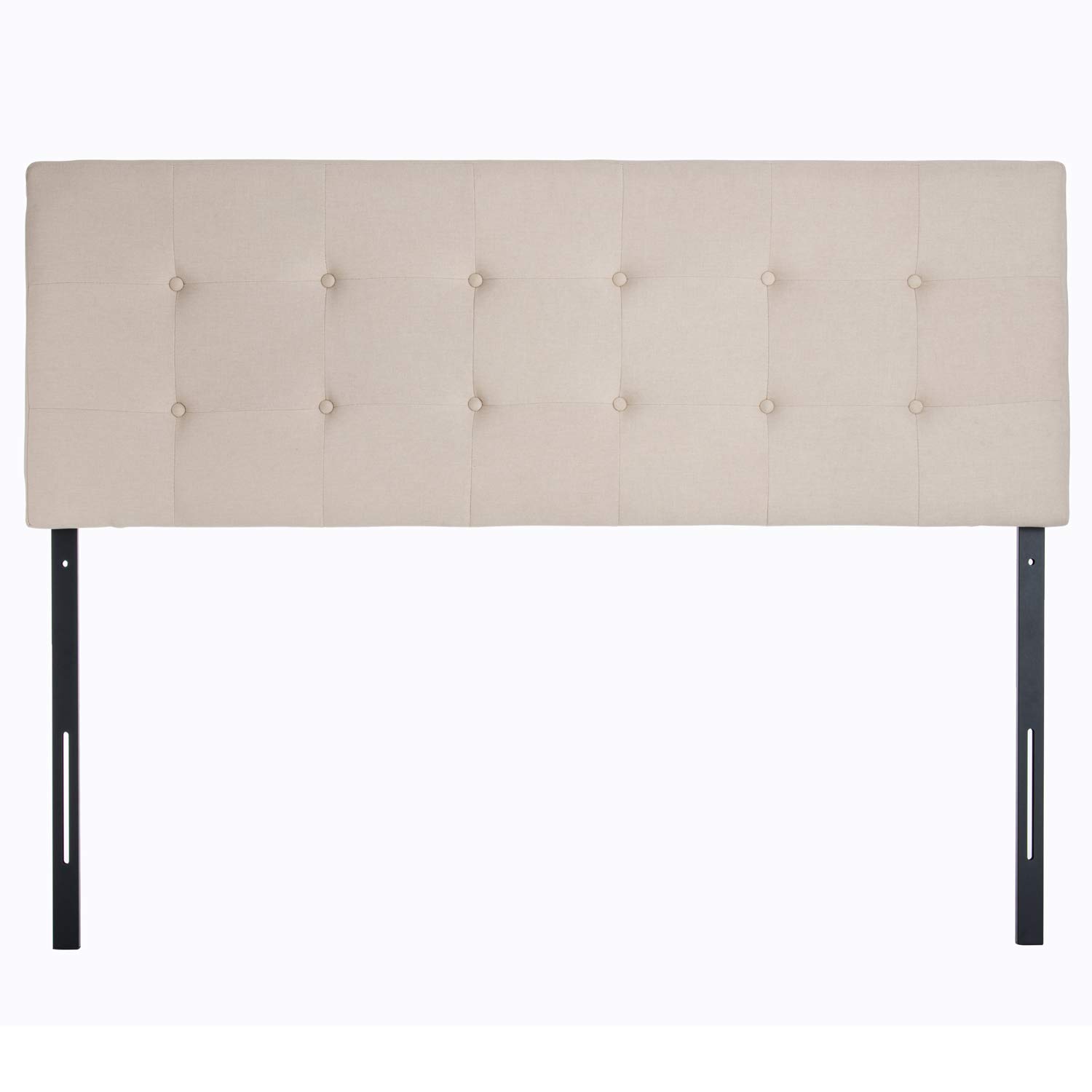 Best full bed taupe headboard