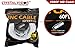 Crystal Vision Premium 1080P HD BNC CCTV Surveillance Security Camera Combo Cable Premade Siamese W/Coupler for Samsung, Lorex, Swann, Q-See, Defender, Amcrest, Zosi, Kguard, etc, 60'