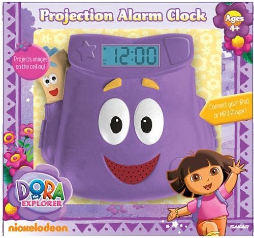 Dora the Explorer Projection Alarm Clock