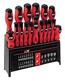 Performance Tool W1727 39pc Screwdriver Set with Rack Tool