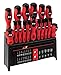 Performance Tool W1727 39-Piece Screwdriver Set with Rack