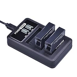 PowerTrust 3Pcs AHDBT-401 Battery for Gopro Hero 4
