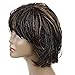 Short Bob Braids Wigs Synthetic Crochet Short Box Braid Wigs with Bangs Glueless Hand-made Braided Wigs Synthetic Box Braid Wigs African American Bob Braided Wigs for Black Women Ombre Color #1B/30