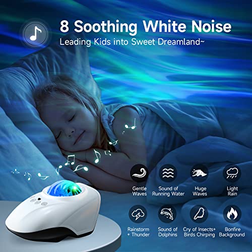Galaxy Projector for Bedroom Aurora Projector, Skylight Christmas Gifts