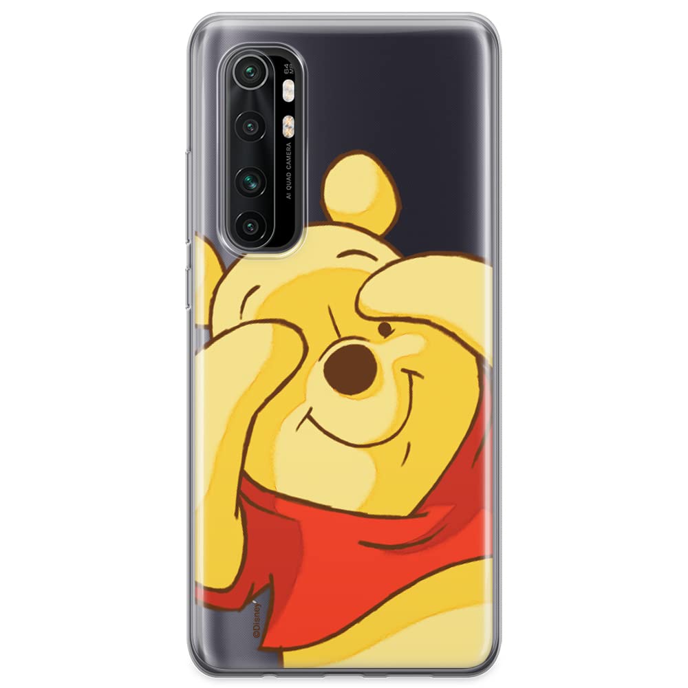 ERT GROUP mobile phone case for Xiaomi MI NOTE 10 Lite original and officially Licensed Disney pattern Winnie the Pooh and friends 033 adapted to the shape of the mobile phone, partially transparent
