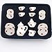 NW 1 Set 15 Pieces Ceramics Tea Cup Set Lovely Dollhouse Decoration Set Dollhouse Kitchen Accessories (#12)