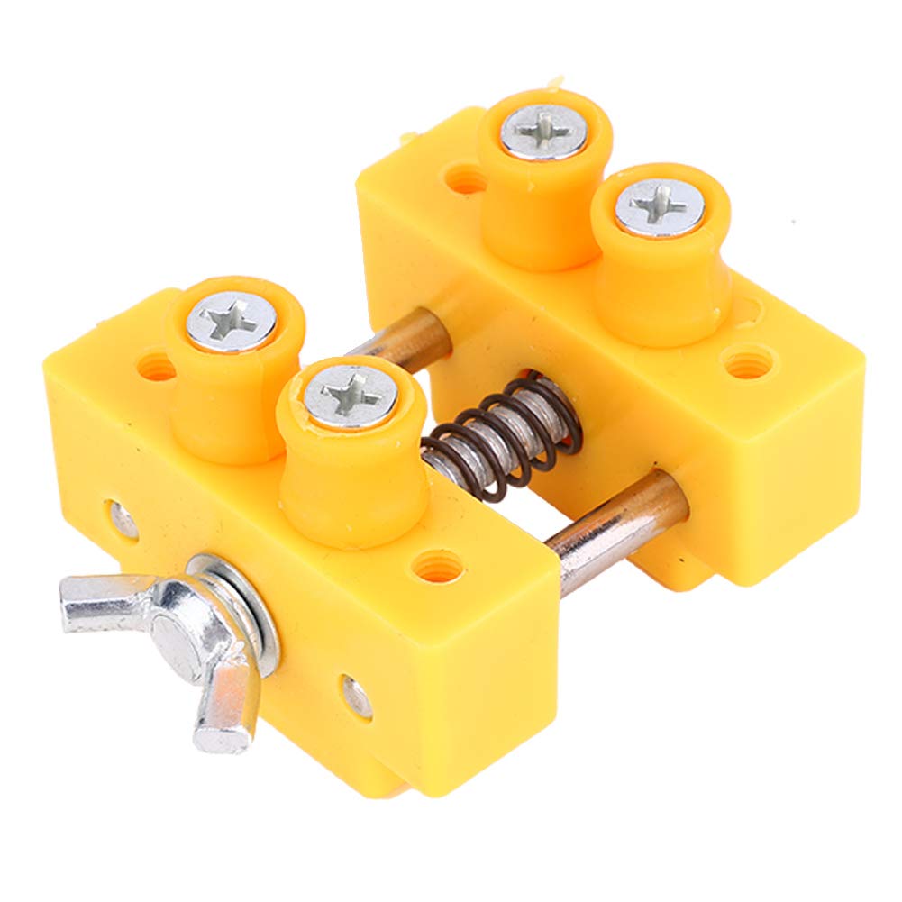 Small Vise, Mini Bench Vise, Asixx Mini Bench Vise Hobby Table Drill Press Craft Watch Jewelry Clamp Repair Tool Light Weight and Small Size for Fixing Small Work Pieces or Jewelries