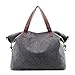 Women's Handbags,LOSMILE Shoulder Bags Top Handle Beach Tote Purse Crossbody Bag (Grey)