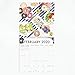 Paper Source 2020 12 Month Art Grid Calendar, 12