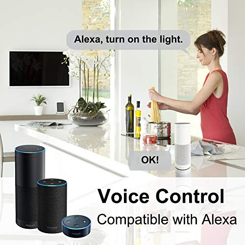 Smart WiFi 4" inch LED Downlight, 10W LED Recessed Dimmable Lighting