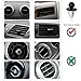 LESHP Car Mount Holder 3-in-1 Air Vent Cell Phone Holder Cradle Dashboard Windshield Universal for iPhone 7, 6, 6S, Samsung